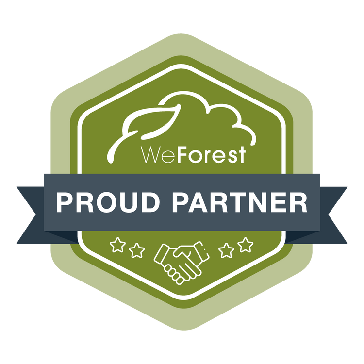 Reforestation weforest badge partner